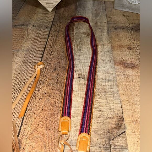 Consuela PINK SLIM WEBBING CROSSBODY STRAP & Bag Leather Accent Replacement - Picture 11 of 11